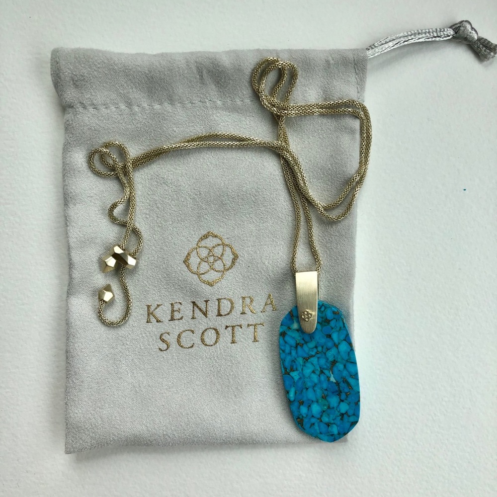 Kendra Scott Turquoise Necklace